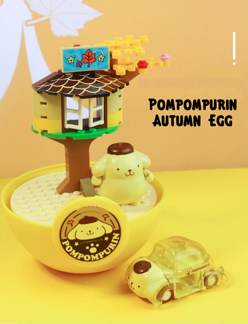 ā
Official Sanrio Characters 4 Seasons Big Twist Eggs Building Block Sets Toy