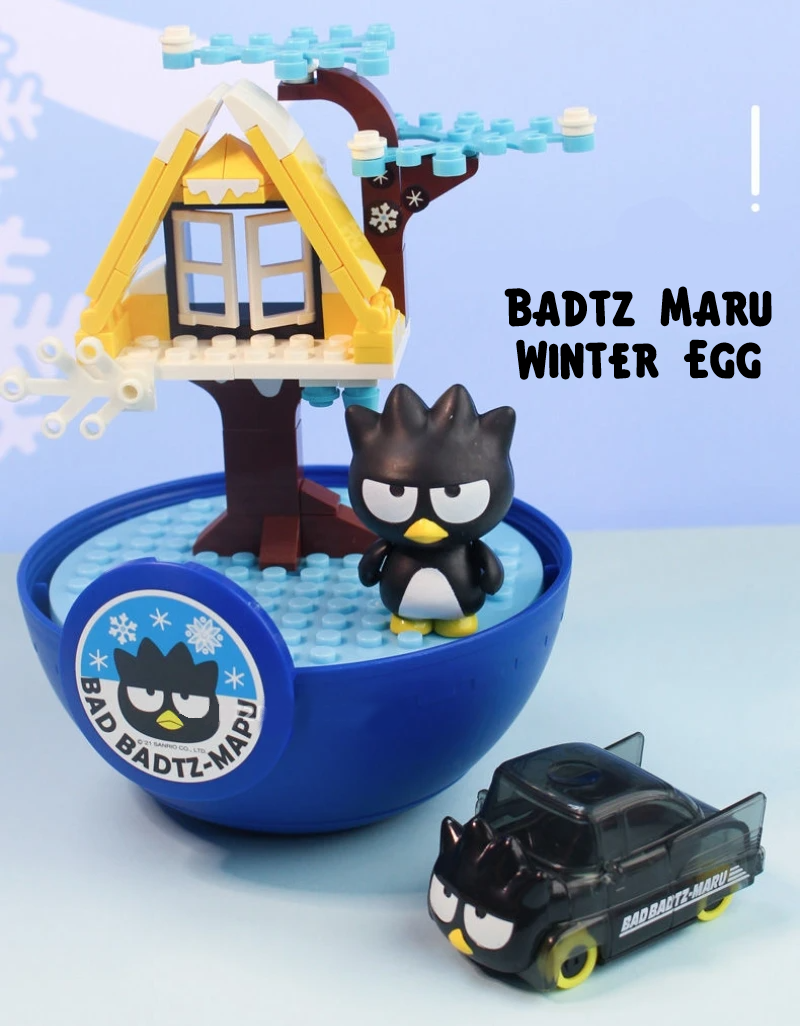 ā
Official Sanrio Characters 4 Seasons Big Twist Eggs Building Block Sets Toy