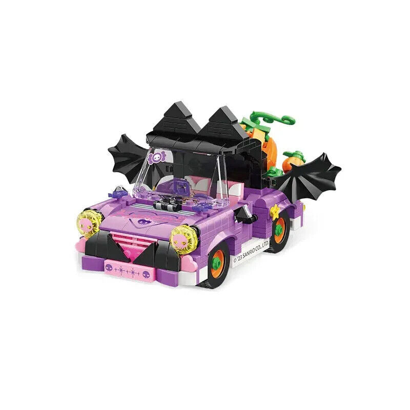 β
Officially Licensed Sanrio x TT Kuromi Spooky Car Building Blocks Set Fun NEW
