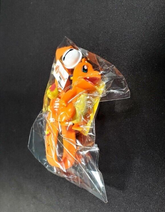 ✅ Official Pokémon Charmander Bell Lanyard 2 in 1 Keychain W/ Stainless Ring NEW