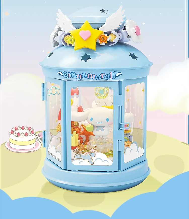 ā
Official Sanrio Characters Lantern Night Lights Building Block Sets Toy NEW