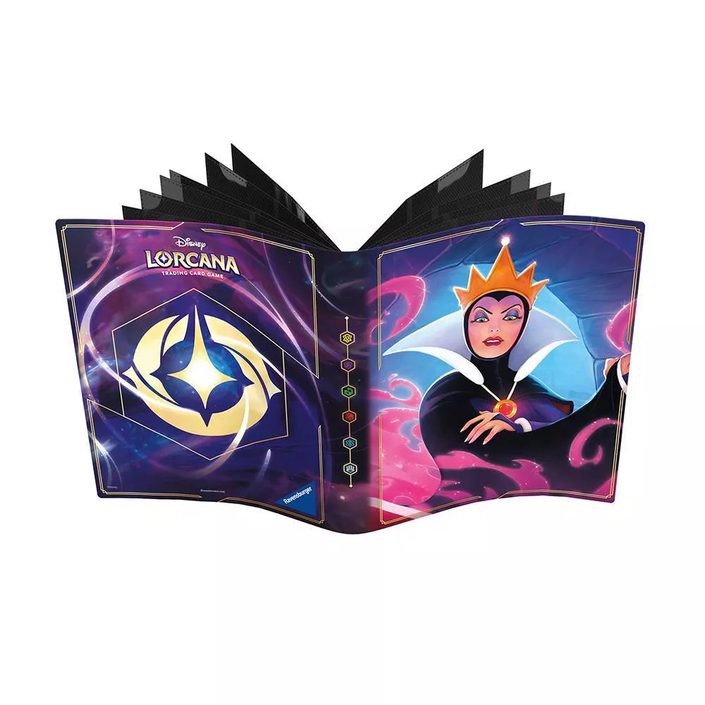 ā
Disney Lorcana The FIrst Chapter LoreBook Evil Queen Card Portfolio Binder NEW