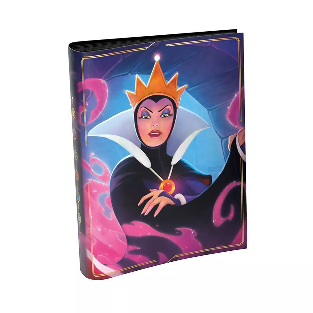 ā
Disney Lorcana The FIrst Chapter LoreBook Evil Queen Card Portfolio Binder NEW