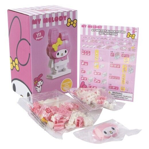 β
Official Sanrio Hello Kitty & Friends 4Pack Building Block Sets Creative NEW