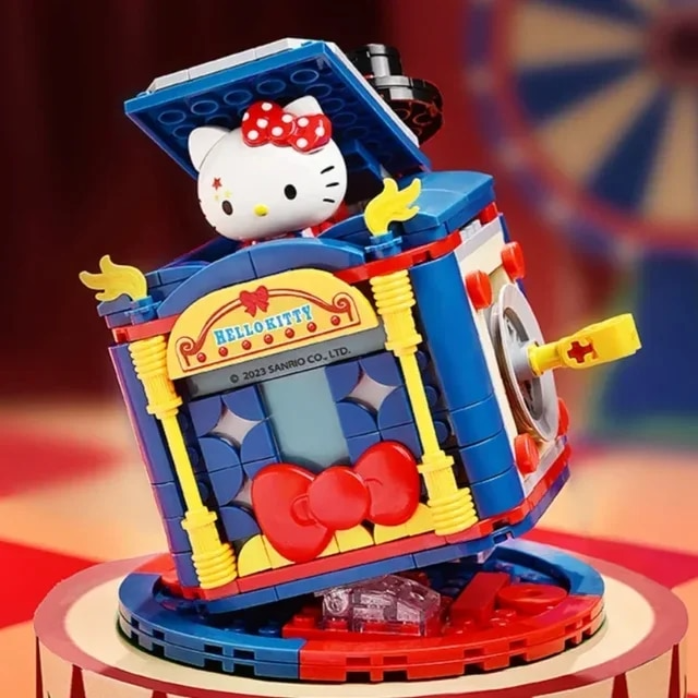 ā
Official Sanrio Characters Carnival Circus Series Building Block Sets Toy NEW