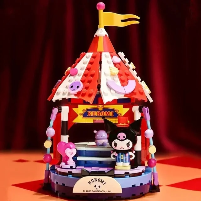 ā
Official Sanrio Characters Carnival Circus Series Building Block Sets Toy NEW