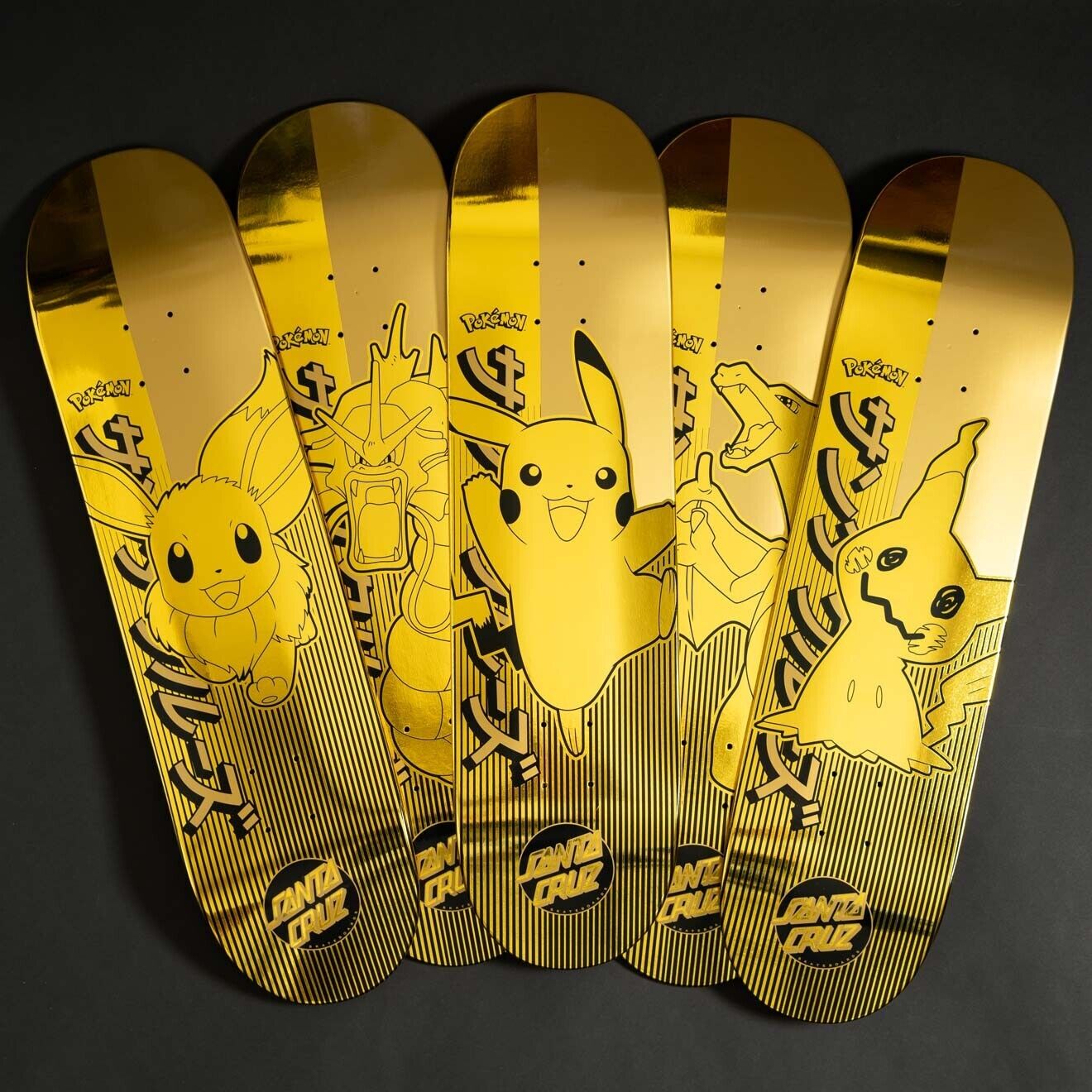 ULTRA RARE Santa Cruz X Pokémon Skateboard Deck 8x31.6 Blind Bag NEW SEALED MINT