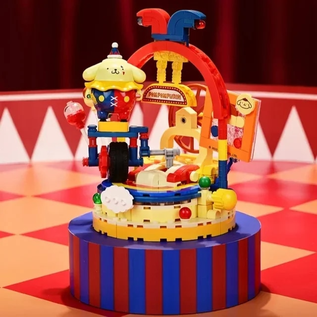 ā
Official Sanrio Characters Carnival Circus Series Building Block Sets Toy NEW