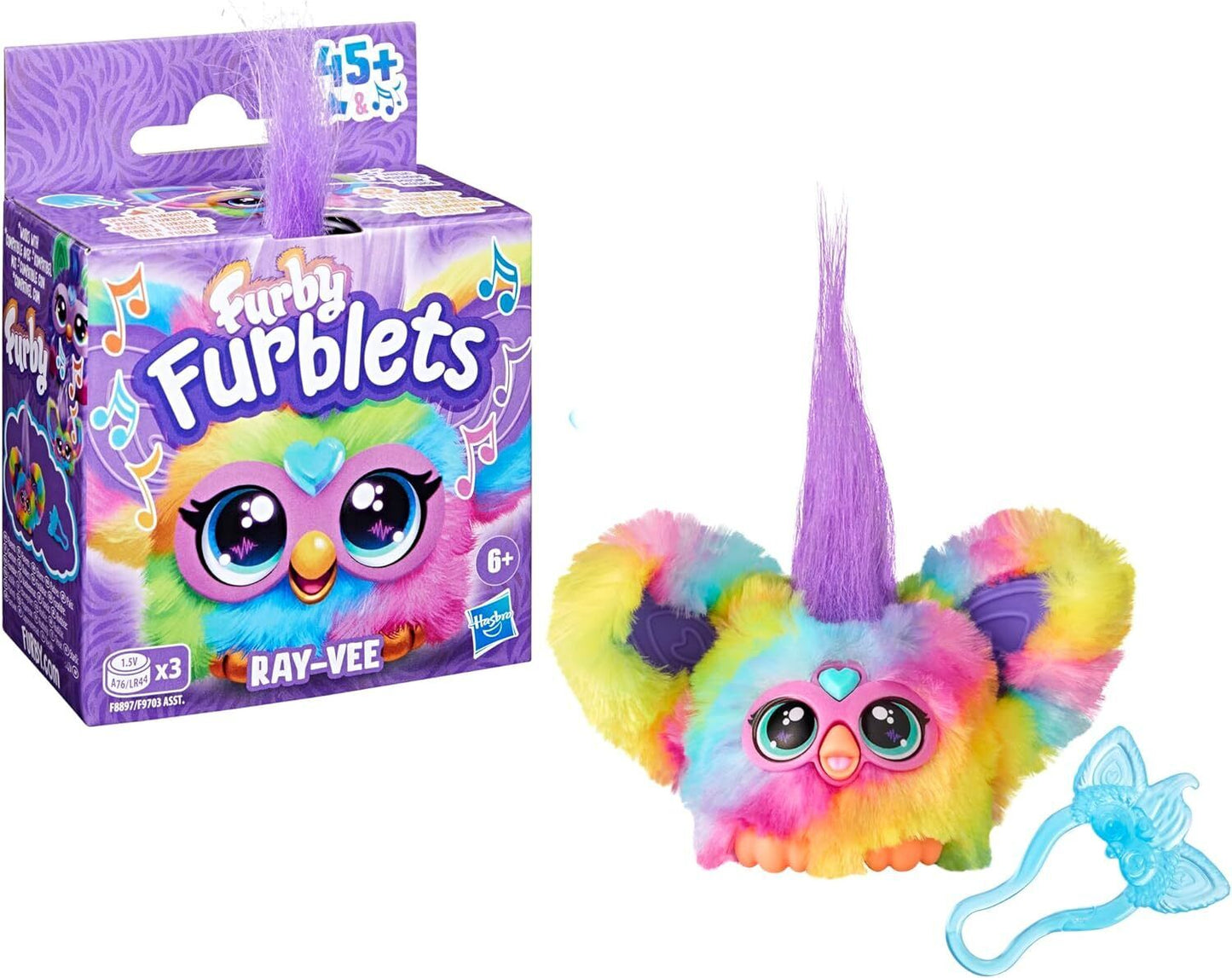Furby Furblets Mini Friends 6 Choices 45+ Sounds + Music & Furbish Phrases - NEW