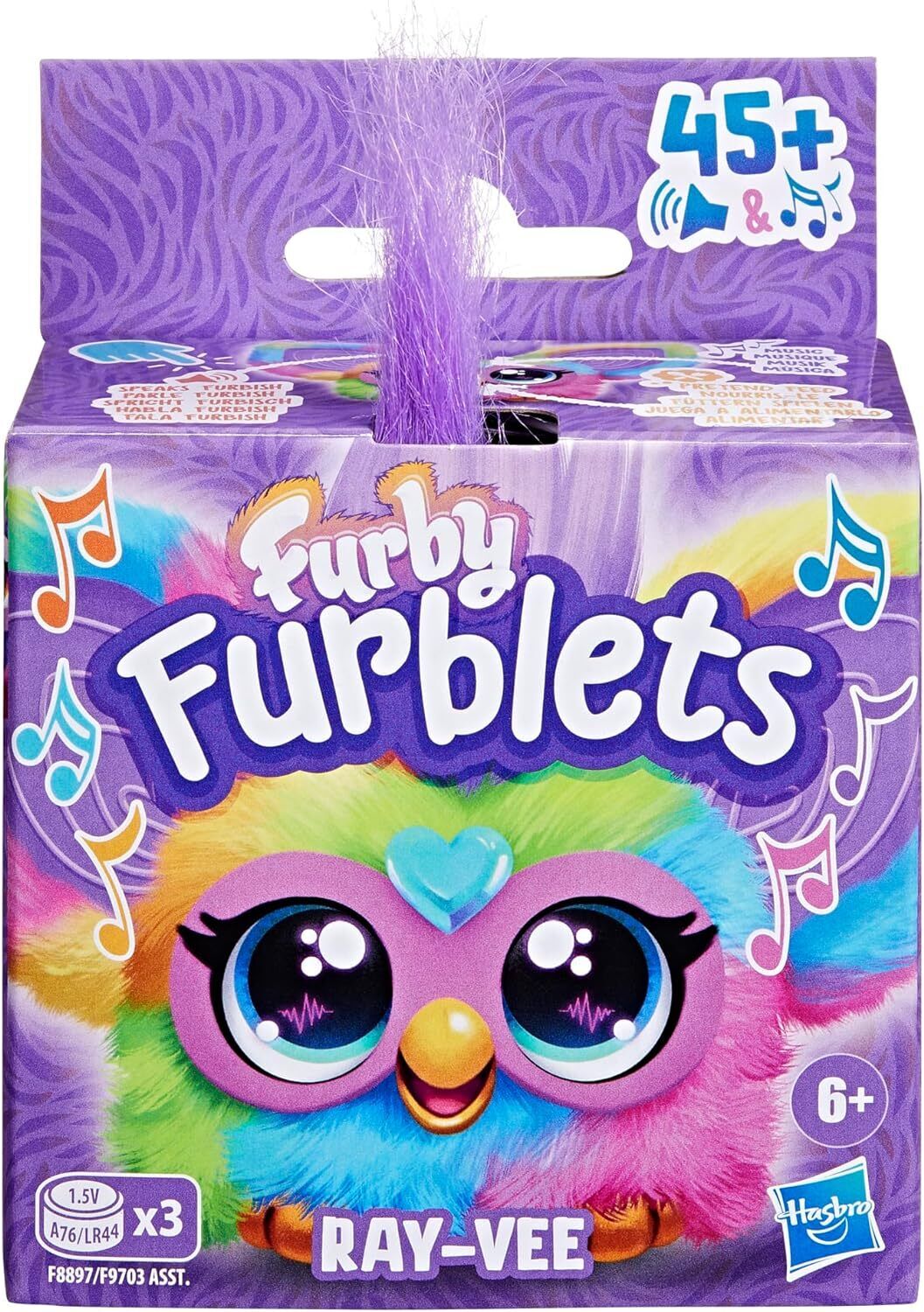 Furby Furblets Mini Friends 6 Choices 45+ Sounds + Music & Furbish Phrases - NEW