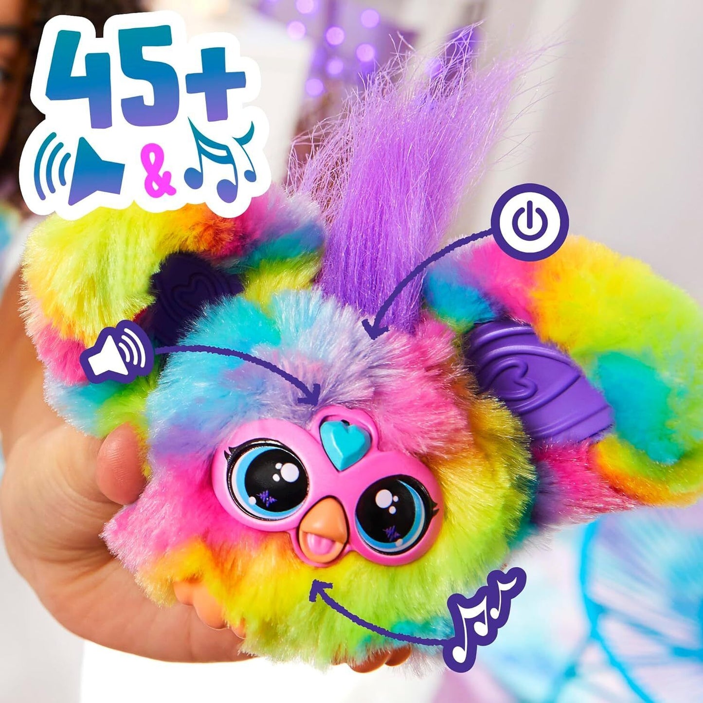 Furby Furblets Mini Friends 6 Choices 45+ Sounds + Music & Furbish Phrases - NEW
