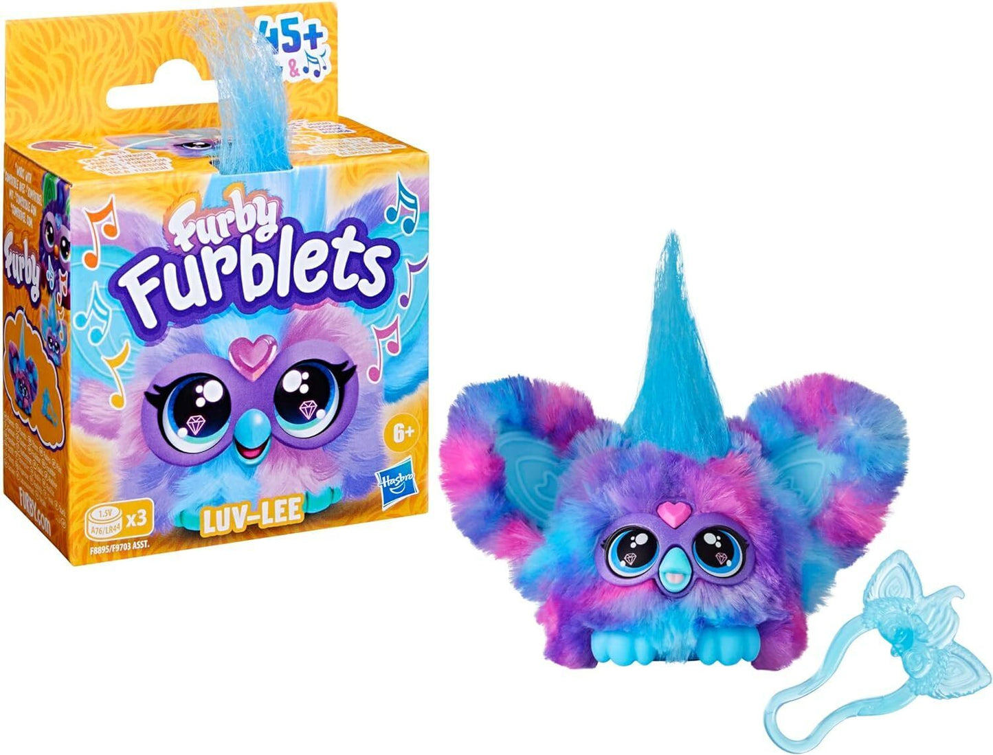 Furby Furblets Mini Friends 6 Choices 45+ Sounds + Music & Furbish Phrases - NEW