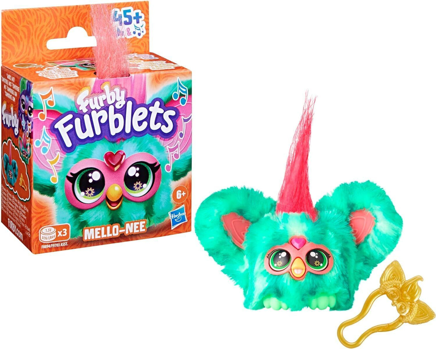 Furby Furblets Mini Friends 6 Choices 45+ Sounds + Music & Furbish Phrases - NEW