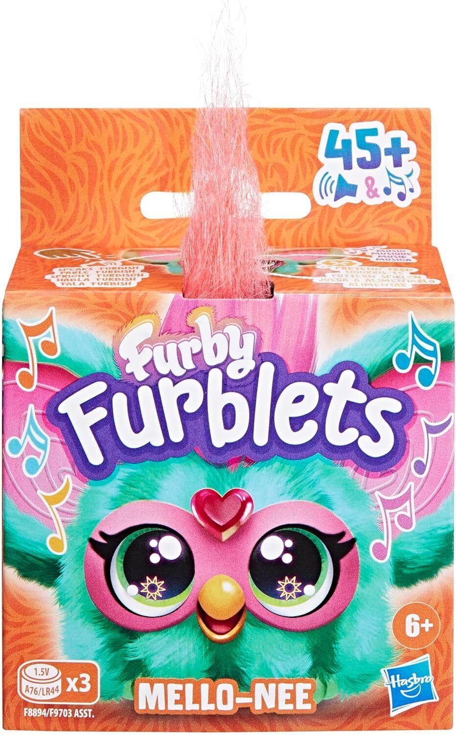 Furby Furblets Mini Friends 6 Choices 45+ Sounds + Music & Furbish Phrases - NEW