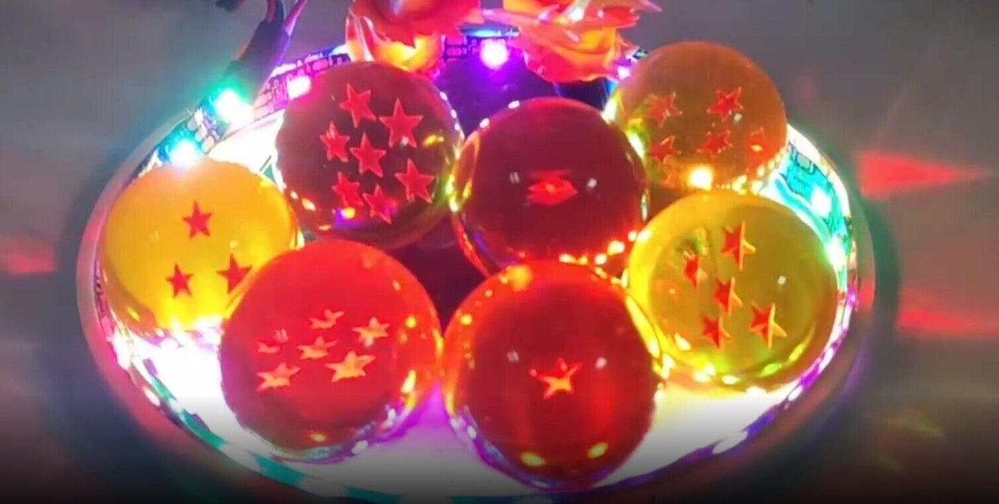 Dragon Ball Z Super Saiyan Goku RGB Lamp/Color Changing/Night Light - BRAND NEW