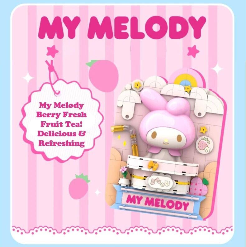 Official Sanrio Characters x TT Picture Frames Building Block Sets DIY Toy NEW