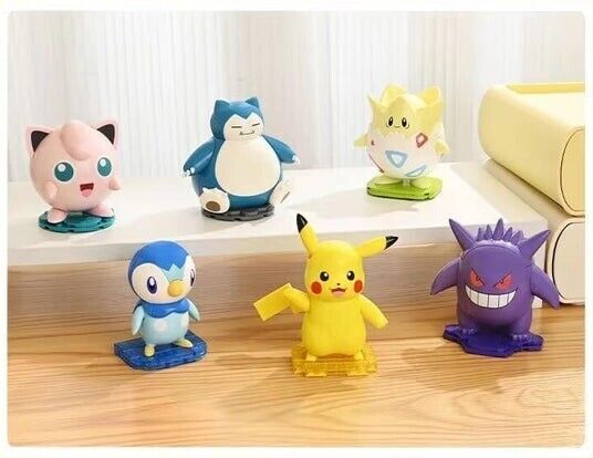 ✅ Official Pokémon Building Block Character Models Togepi Piplup & More Toy NEW