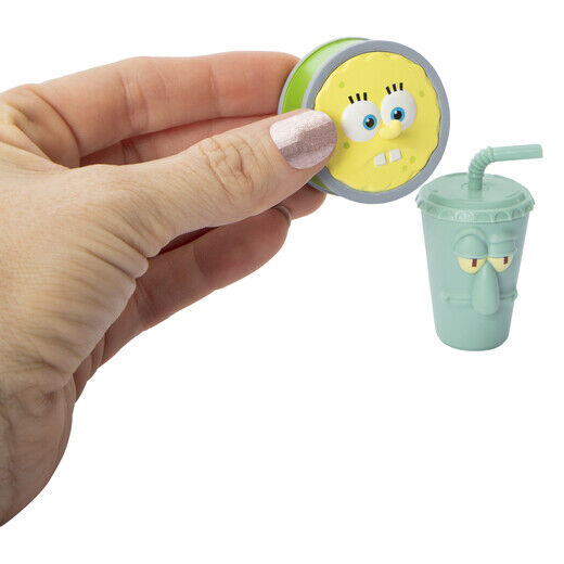Official Nickeloden SpongeBob SquarePants Patrick Krabs 2Pc Foody Figures - NEW