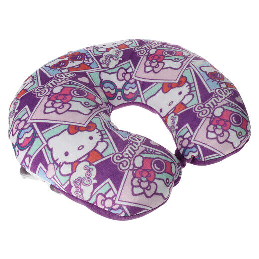 Official Sanrio Hello Kitty & Melody Neck Travel Car Airplane Train Pillow Sleep
