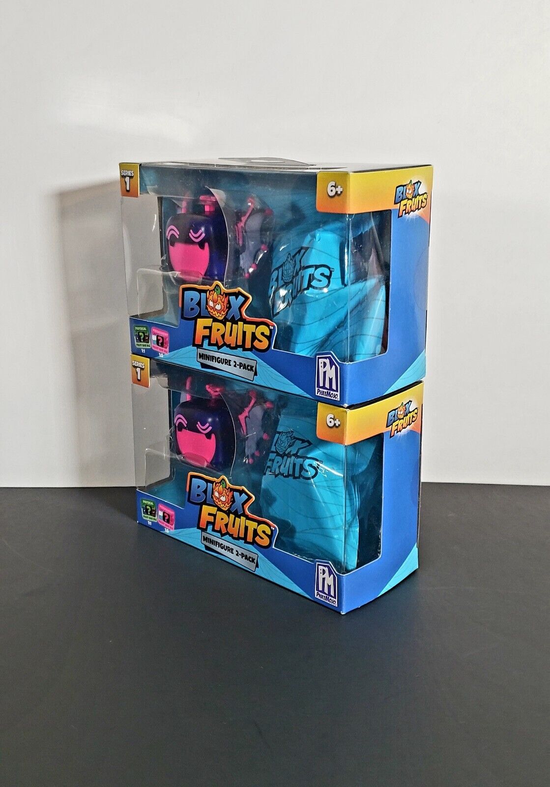 π ROBLOX BLOX FRUITS Series 1 Mini 2-Pack SET OF 2 DLC Codes Limited AUTHENTIC
