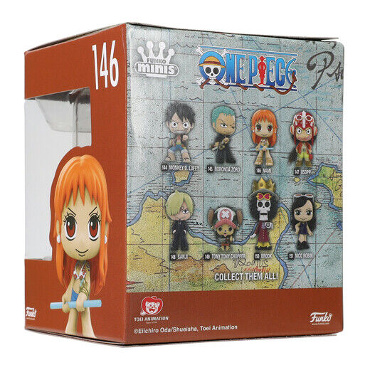 Official One Piece ☠️ Funko Minis Exclusive Vinyl Figures Luffy Nami & More NEW