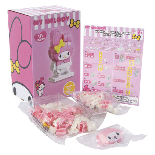 β
Official Sanrio Hello Kitty & Friends Building Blocks Sets Creative Fun NEW