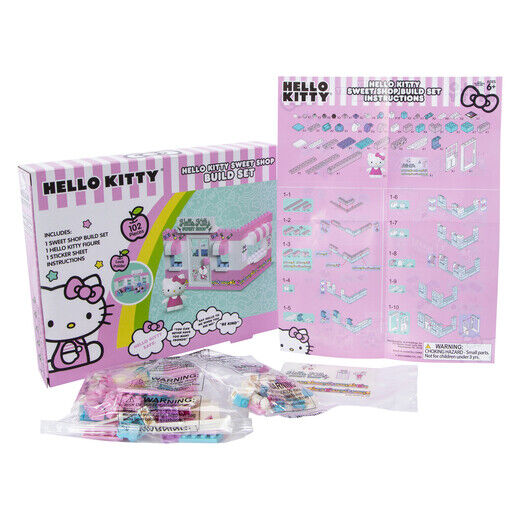 β
Official Sanrio Hello Kitty Adventures Building Blocks Sets Creative Fun NEW