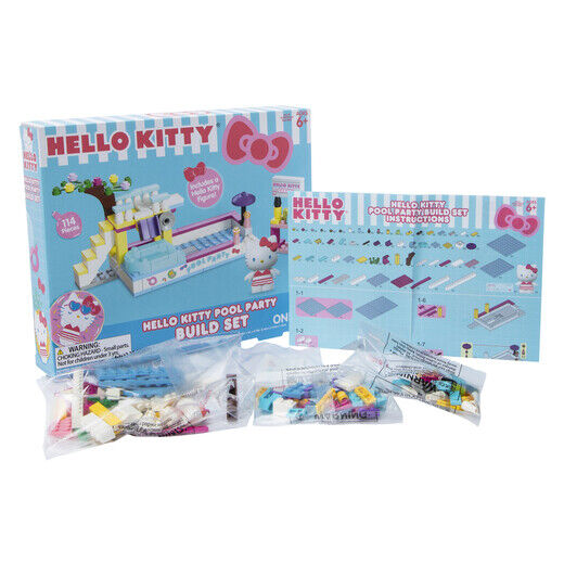 β
Official Sanrio Hello Kitty Adventures Building Blocks Sets Creative Fun NEW