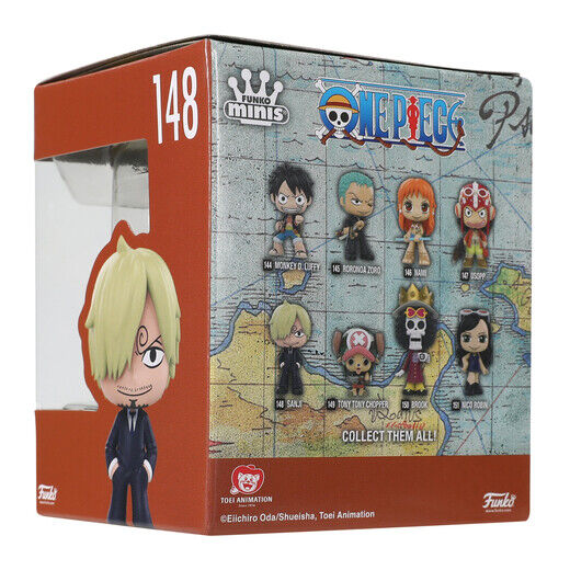 Official One Piece ☠️ Funko Minis Exclusive Vinyl Figures Luffy Nami & More NEW