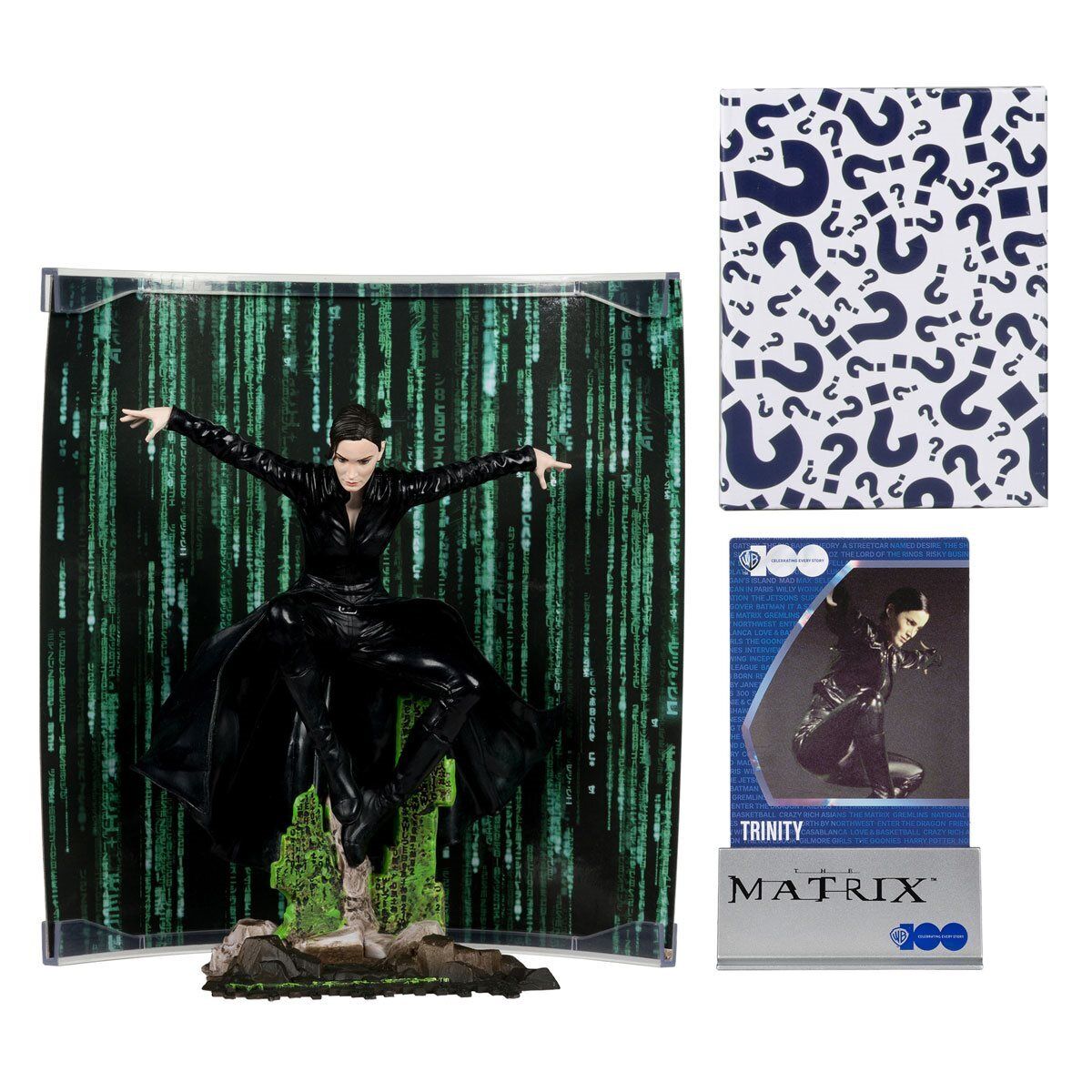 IN HAND McFarlane Toys Movie Maniacs The Matrix LE Neo & Trinity Posed Figure π©