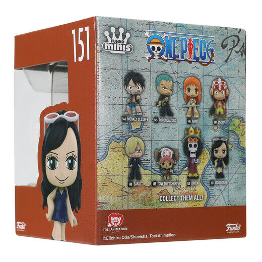 Official One Piece ☠️ Funko Minis Exclusive Vinyl Figures Luffy Nami & More NEW