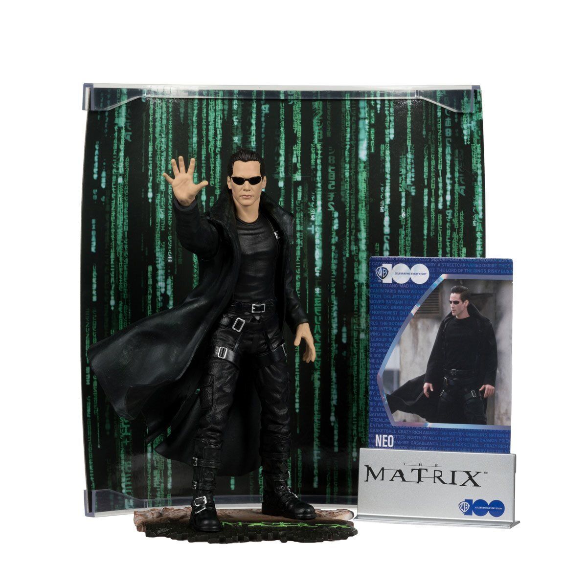 IN HAND McFarlane Toys Movie Maniacs The Matrix LE Neo & Trinity Posed Figure π©