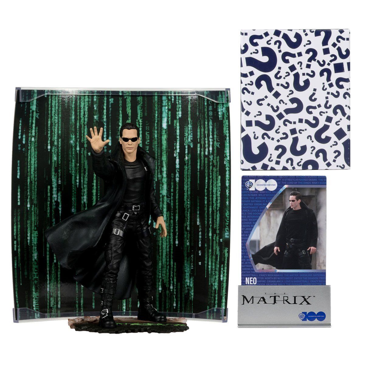 IN HAND McFarlane Toys Movie Maniacs The Matrix LE Neo & Trinity Posed Figure π©