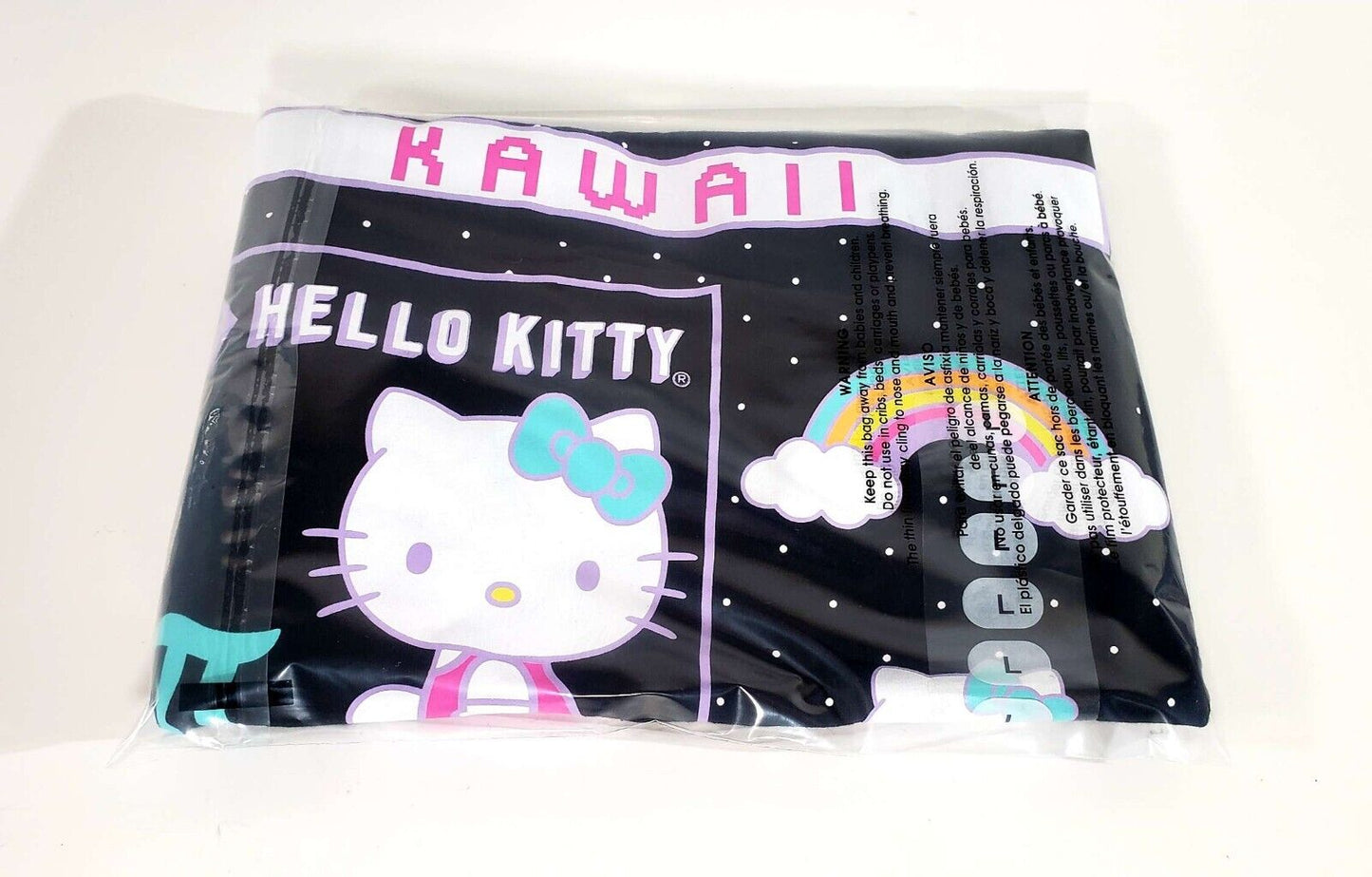 Sanrio Hello Kitty Kawaii Rainbow Smile T-shirt Unisex NWT Medium Large NEW πΊ