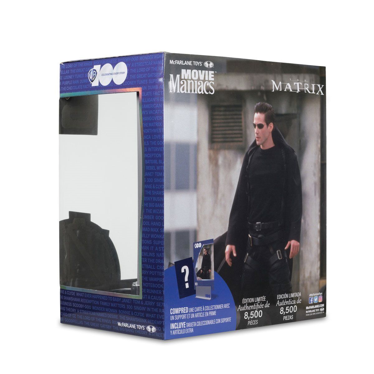 IN HAND McFarlane Toys Movie Maniacs The Matrix LE Neo & Trinity Posed Figure π©