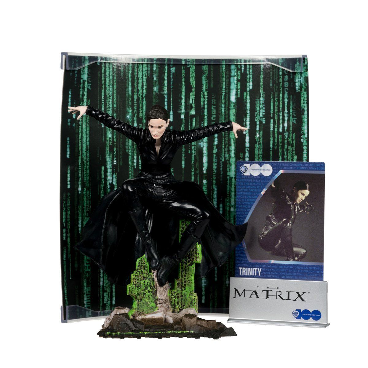 IN HAND McFarlane Toys Movie Maniacs The Matrix LE Neo & Trinity Posed Figure π©