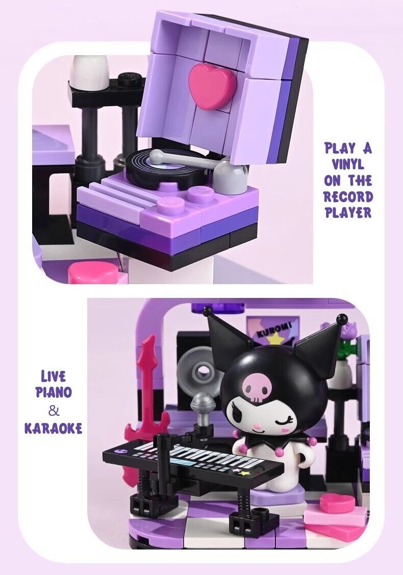 Genuine Sanrio Characters Family Home Life Series Building Block Sets Toy NEW š©·