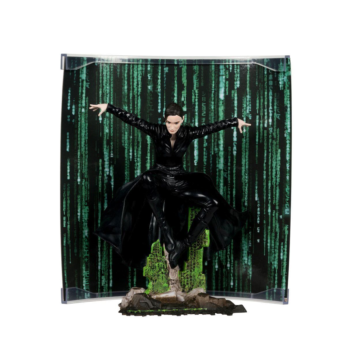 IN HAND McFarlane Toys Movie Maniacs The Matrix LE Neo & Trinity Posed Figure π©