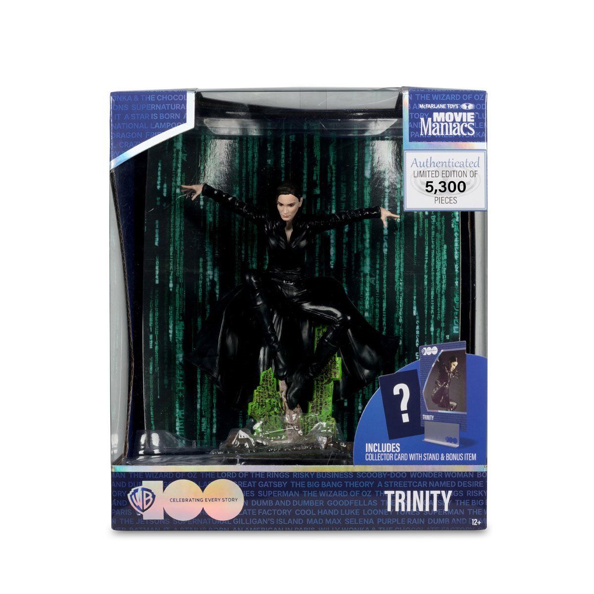 IN HAND McFarlane Toys Movie Maniacs The Matrix LE Neo & Trinity Posed Figure π©
