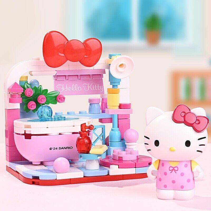 Genuine Sanrio Characters Family Home Life Series Building Block Sets Toy NEW š©·