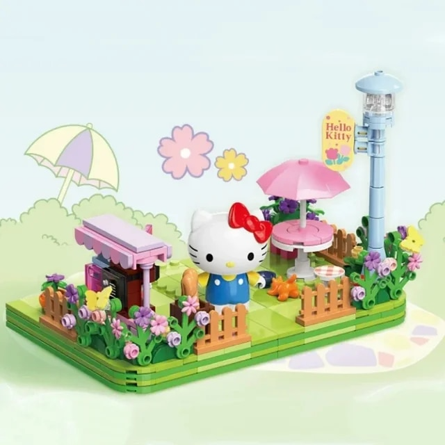 ā
Official Sanrio Characters Happy Home City Villas Building Block Sets Toy NEW