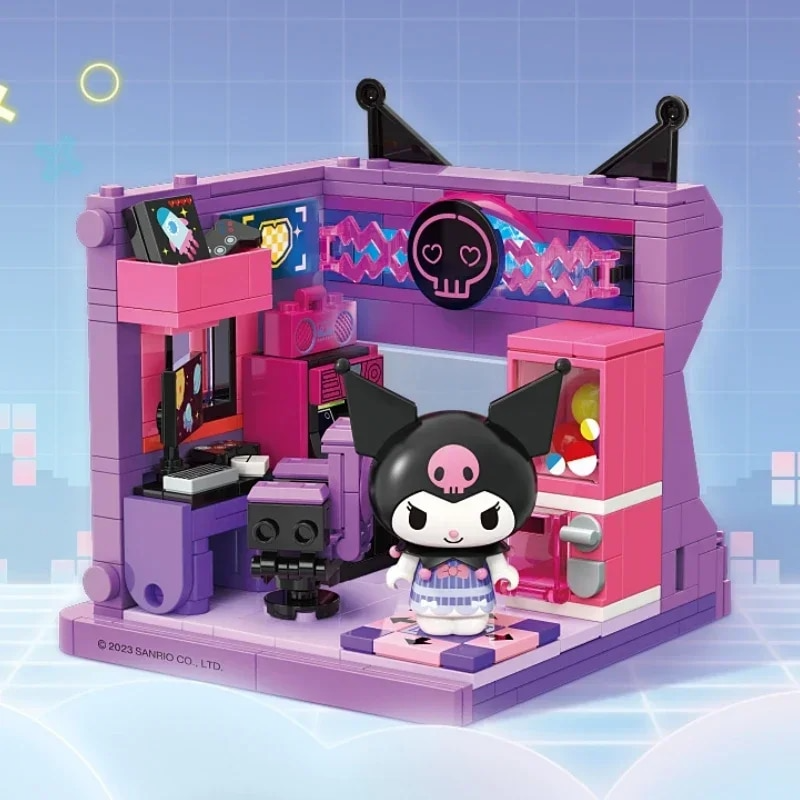ā
Official Sanrio Characters Happy Home City Villas Building Block Sets Toy NEW