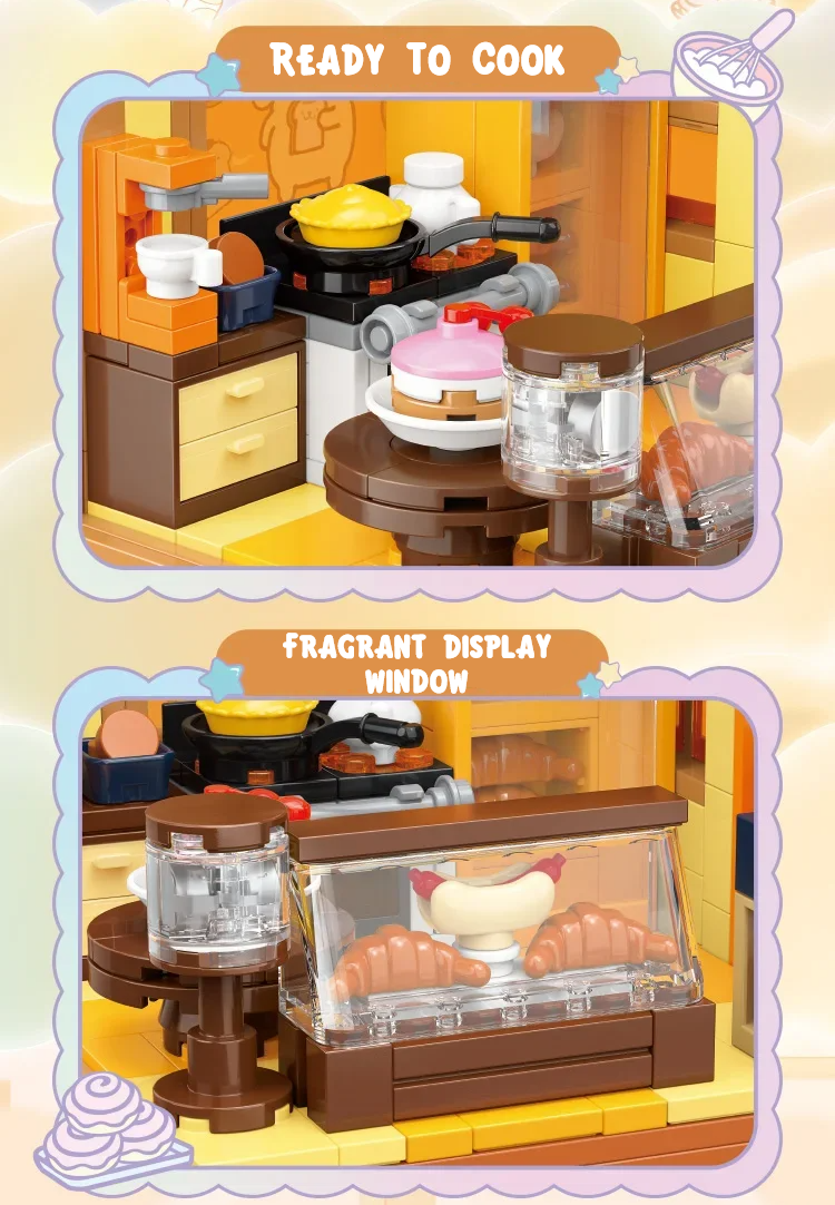 ā
Official Sanrio Characters Happy Home City Villas Building Block Sets Toy NEW