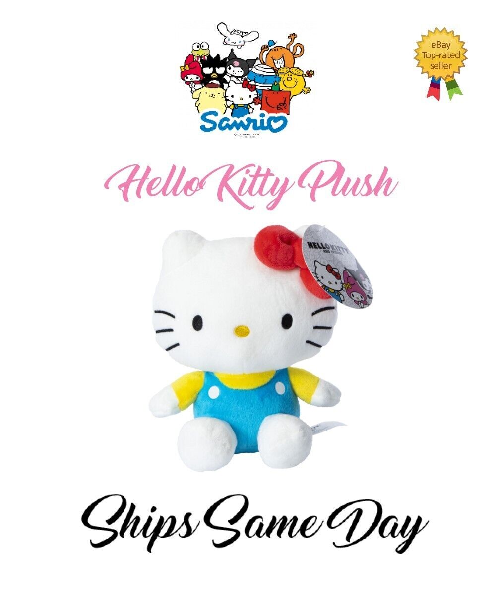 Official Sanrio Hello Kitty Ultra Soft & Super Cute Plush 8" Kawaii Fun Toy NEW