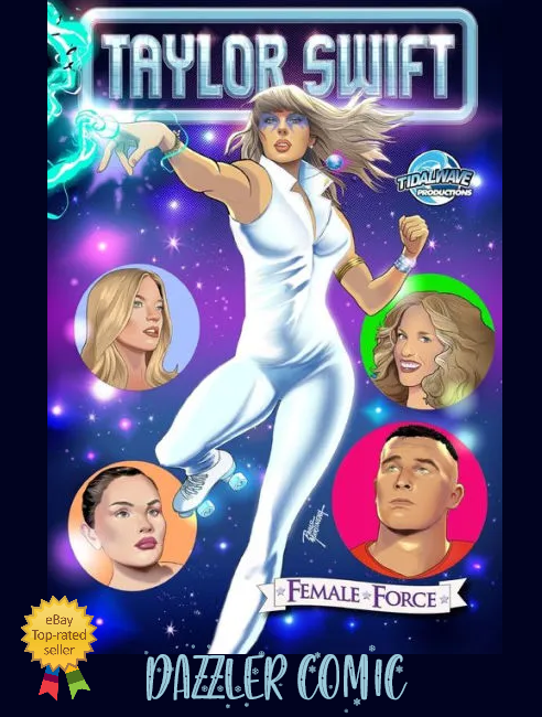IN HAND Female Force Taylor Swift Dazzler Eras Tour Homage Variant Comic - NEW