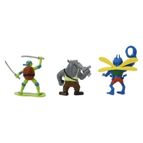 TMNT Mutant Mayhem Nickelodeon 3 Pack Action Figures Turtles Mini's 2024 NEW π’