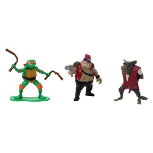 TMNT Mutant Mayhem Nickelodeon 3 Pack Action Figures Turtles Mini's 2024 NEW π’