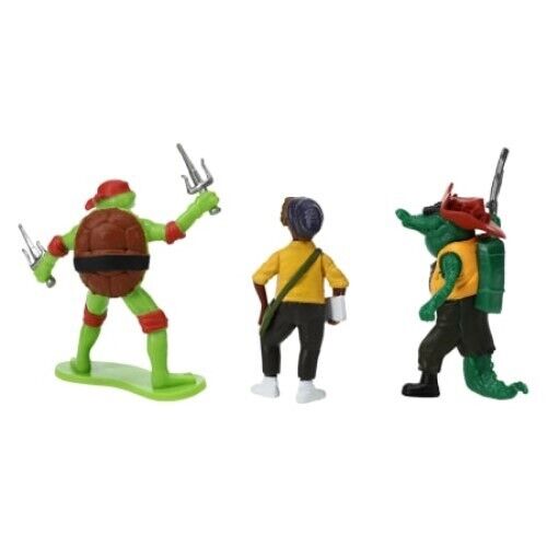 TMNT Mutant Mayhem Nickelodeon 3 Pack Action Figures Turtles Mini's 2024 NEW π’