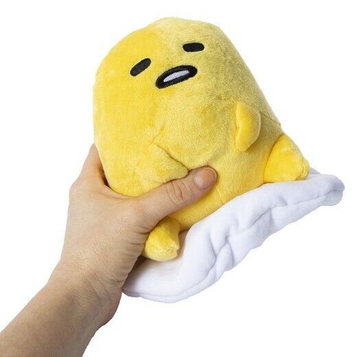 Official Sanrio Gudetama Ultra Soft & Super Cute Plush 8" Kawaii Anime Toy NEW
