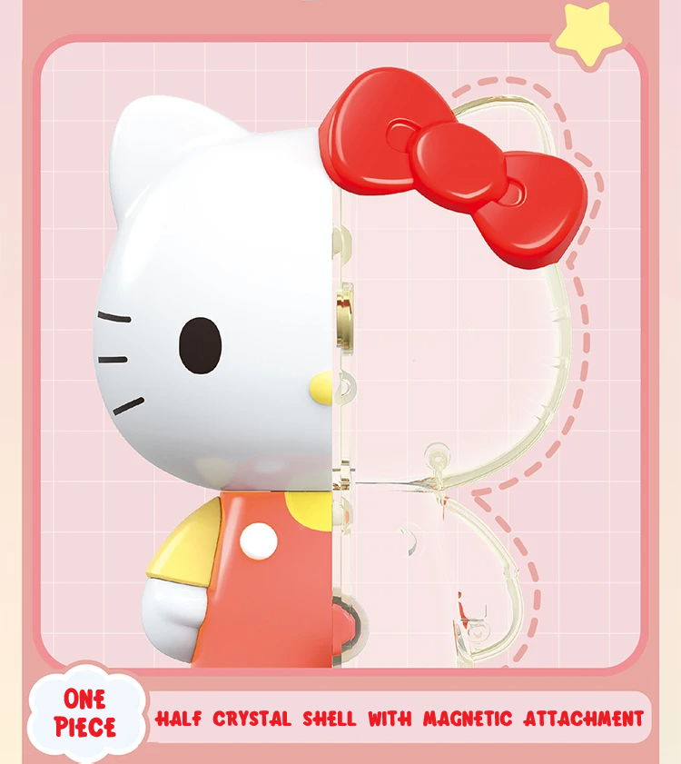 β
Official Sanrio Characters Boba Pearl Bubble Tea Building Block Sets Toy NEW